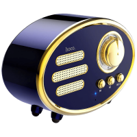 Zvučnik bežični, Hoco, BS25, Bluetooth,retro, 1200 mAh, 5 h, 5 W, plava